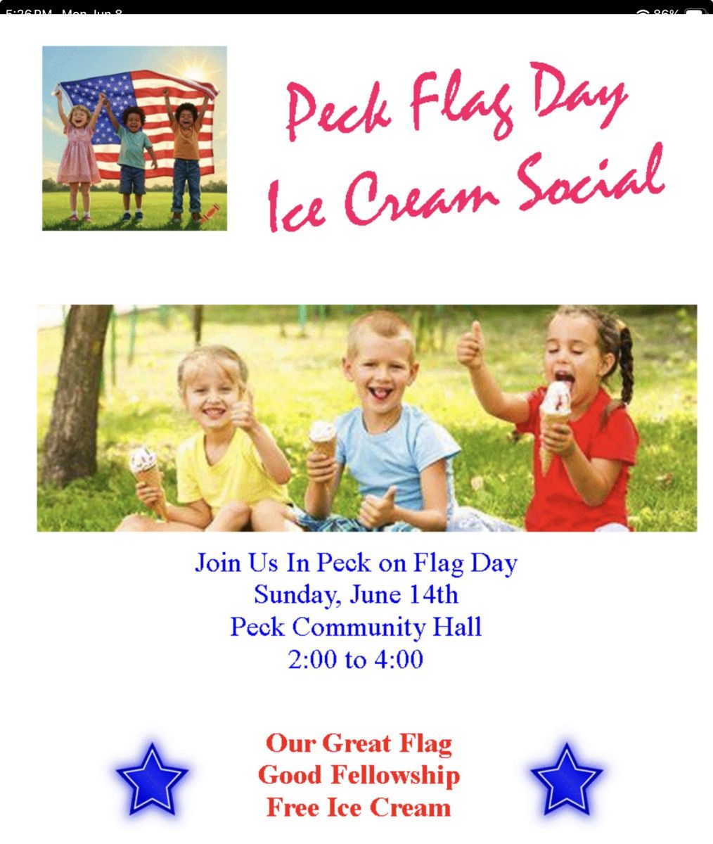 Flag Day Ice Cream Social